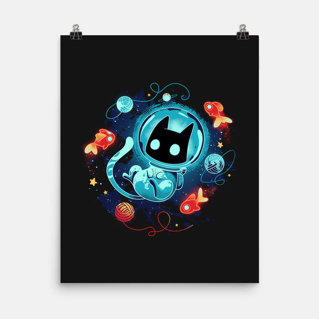 Space Adventurer-none matte poster-Snouleaf