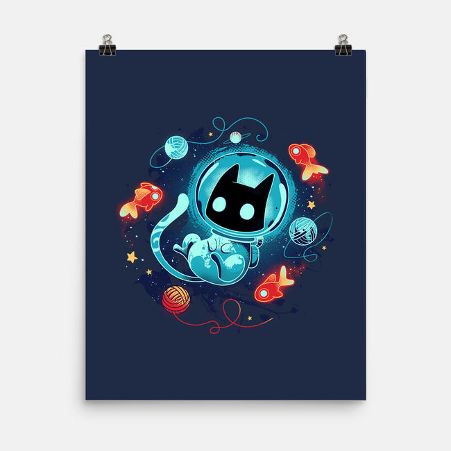Space Adventurer-none matte poster-Snouleaf
