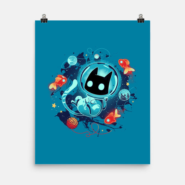 Space Adventurer-none matte poster-Snouleaf