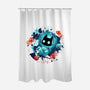 Space Adventurer-none polyester shower curtain-Snouleaf