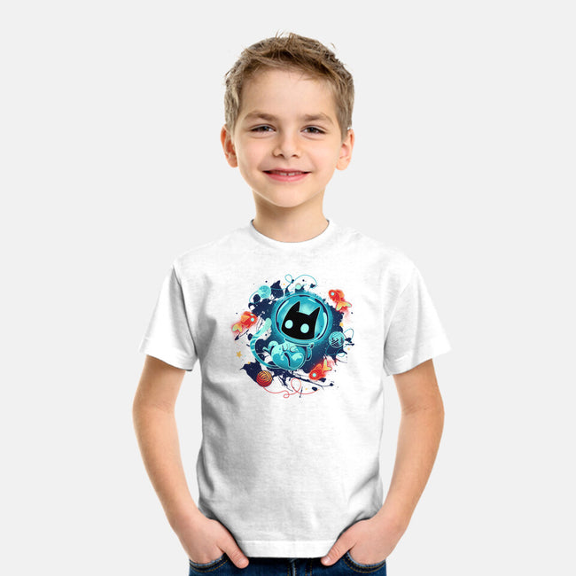 Space Adventurer-youth basic tee-Snouleaf