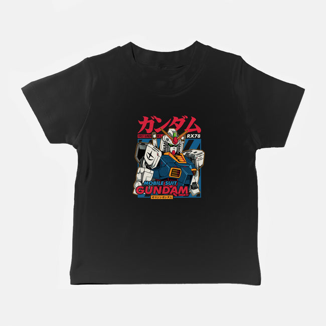First Gundam Series-baby basic tee-hirolabs