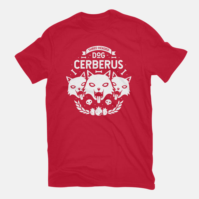 Three-headed Dog-unisex basic tee-Alundrart