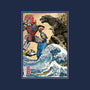 King Of The Monsters Vs Megazord-none polyester shower curtain-DrMonekers