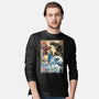 King Of The Monsters Vs Megazord-mens long sleeved tee-DrMonekers
