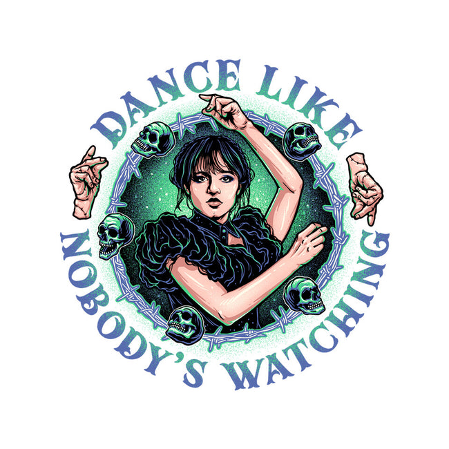 Dance Like Nobody's Watching-dog basic pet tank-momma_gorilla