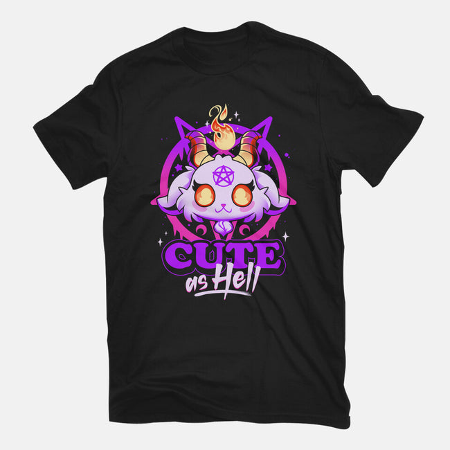 Cutest Little Devil-womens basic tee-Snouleaf