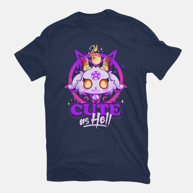 Cutest Little Devil-mens basic tee-Snouleaf