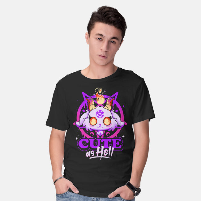 Cutest Little Devil-mens basic tee-Snouleaf