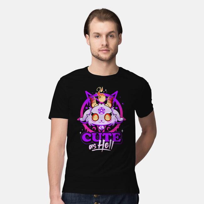 Cutest Little Devil-mens premium tee-Snouleaf