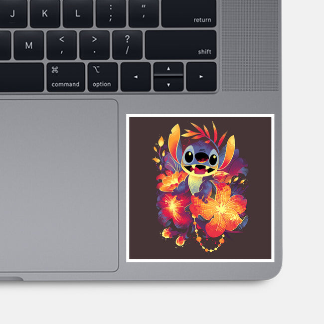 Loco Experiment-none glossy sticker-Snouleaf
