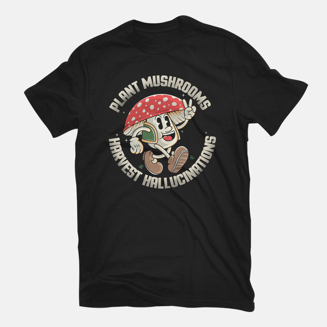 Harvest Hallucinations-mens basic tee-Douglasstencil