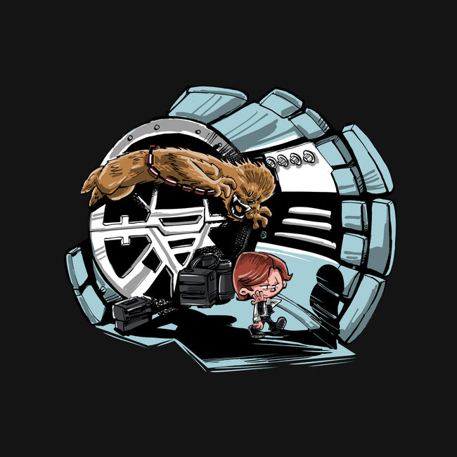 Han And Chewie-youth pullover sweatshirt-zascanauta