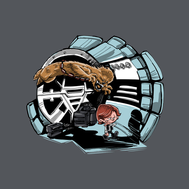 Han And Chewie-unisex kitchen apron-zascanauta