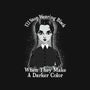Do You Always Wear Black?-none stretched canvas-SeamusAran