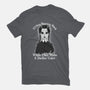 Do You Always Wear Black?-womens fitted tee-SeamusAran