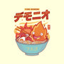 The Fire Demon Ramen-none stretched canvas-Logozaste