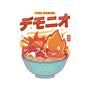 The Fire Demon Ramen-none stretched canvas-Logozaste
