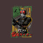 Masked Hero-none stretched canvas-Guilherme magno de oliveira