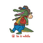 In A While Crocodile-none stretched canvas-vp021