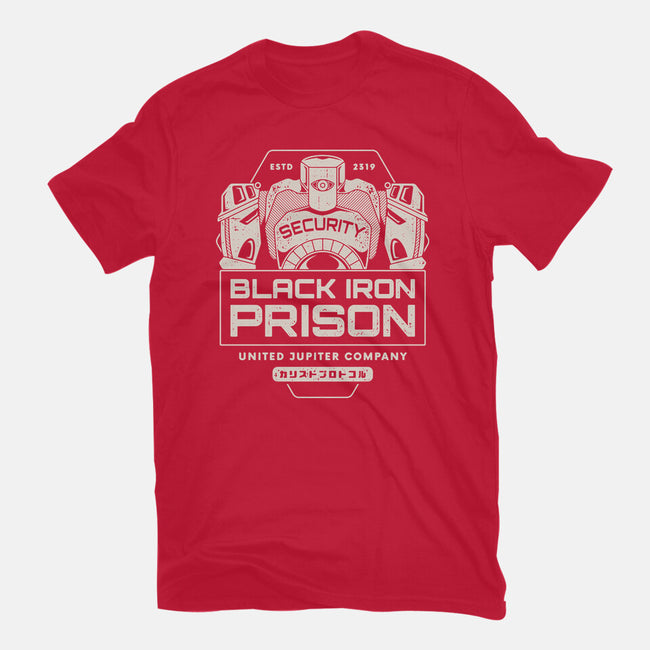 Prison Security Robots-mens heavyweight tee-Logozaste
