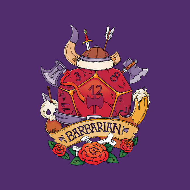 Barbarian Dice-none glossy sticker-Vallina84