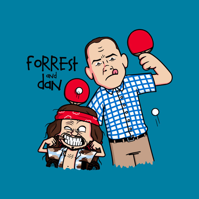 Forrest And Dan-none stretched canvas-Raffiti