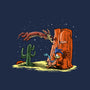 Runner And Wile E-none stretched canvas-zascanauta