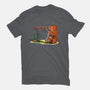 Runner And Wile E-unisex basic tee-zascanauta
