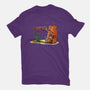 Runner And Wile E-womens fitted tee-zascanauta