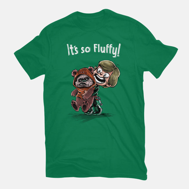 Star Fluffy-unisex basic tee-zascanauta