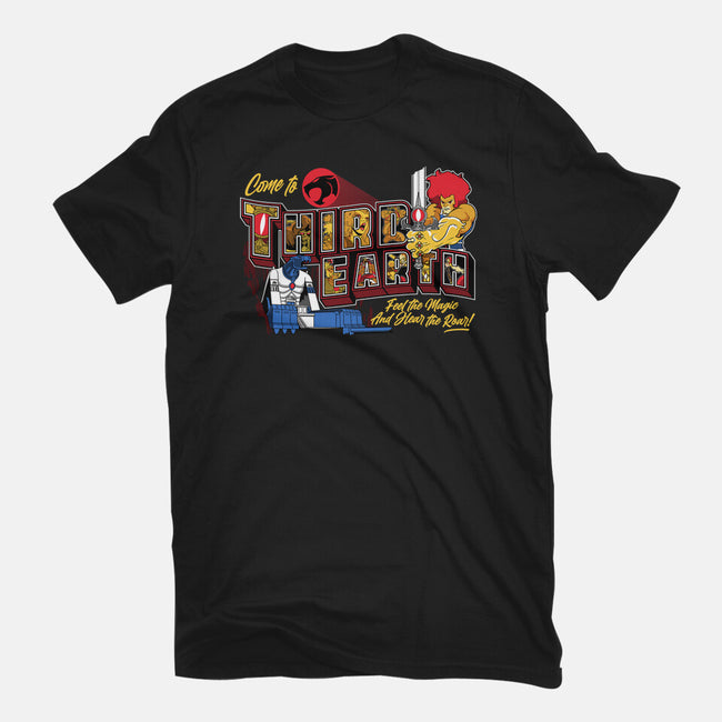 Hear The Roar At Third Earth-youth basic tee-goodidearyan