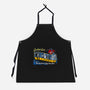 Greetings From Cyberplanet-unisex kitchen apron-goodidearyan
