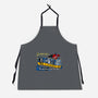 Greetings From Cyberplanet-unisex kitchen apron-goodidearyan