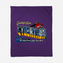 Greetings From Cyberplanet-none fleece blanket-goodidearyan