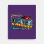 Greetings From Cyberplanet-none stretched canvas-goodidearyan