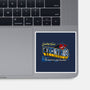 Greetings From Cyberplanet-none glossy sticker-goodidearyan