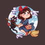 Kiki And Jiji-none non-removable cover w insert throw pillow-Zaia Bloom