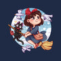 Kiki And Jiji-none stretched canvas-Zaia Bloom