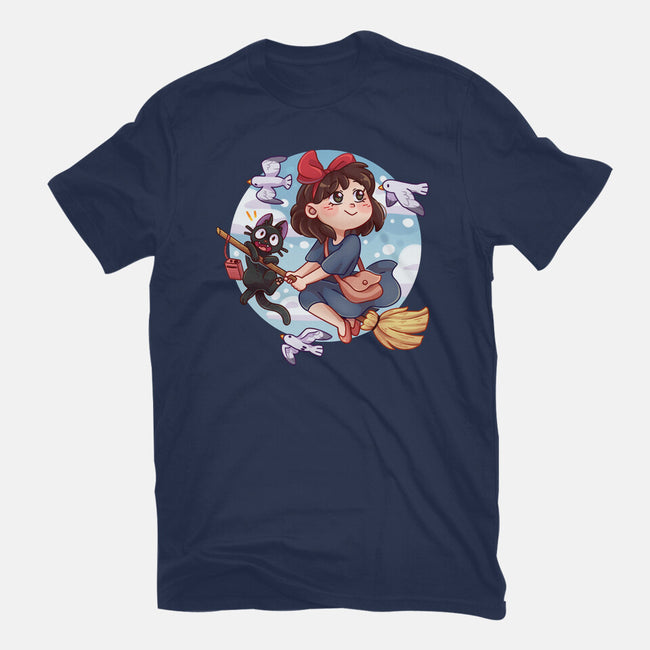 Kiki And Jiji-youth basic tee-Zaia Bloom