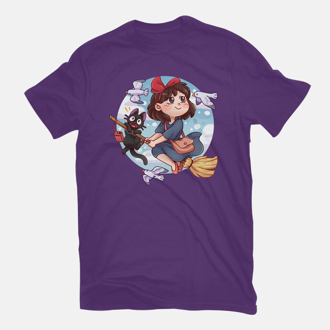 Kiki And Jiji-youth basic tee-Zaia Bloom