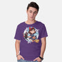 Kiki And Jiji-mens basic tee-Zaia Bloom