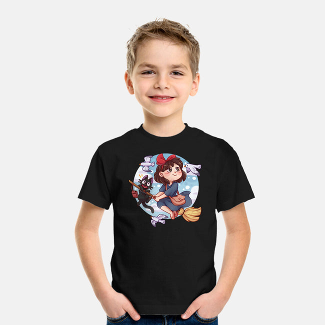 Kiki And Jiji-youth basic tee-Zaia Bloom
