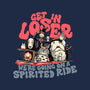 Spirited Ride-none stretched canvas-momma_gorilla