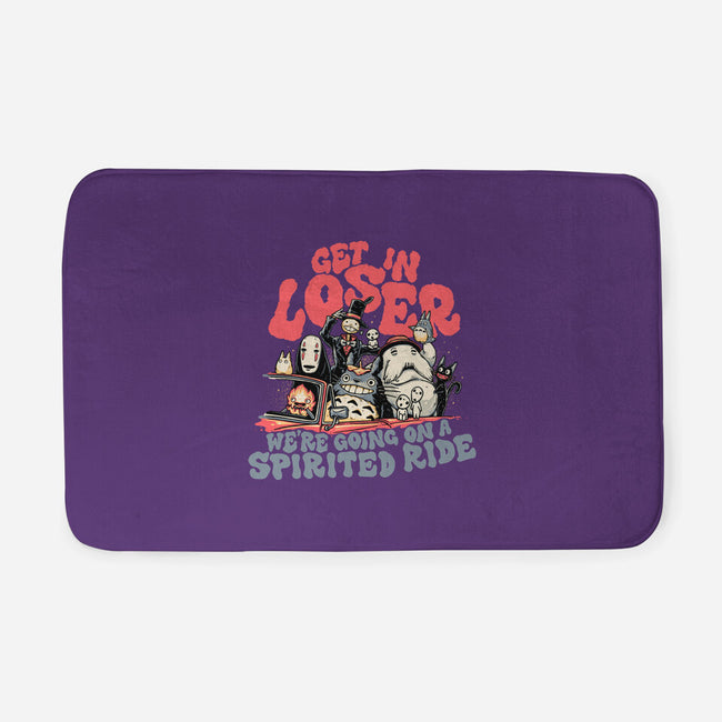 Spirited Ride-none memory foam bath mat-momma_gorilla