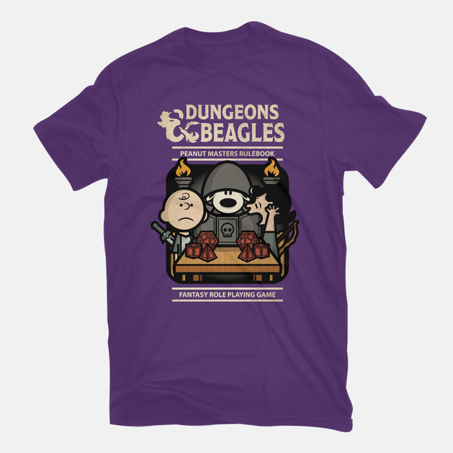 Dungeons and Beagles-womens fitted tee-jrberger