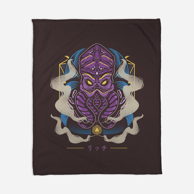 Psionic Aberration-none fleece blanket-Logozaste