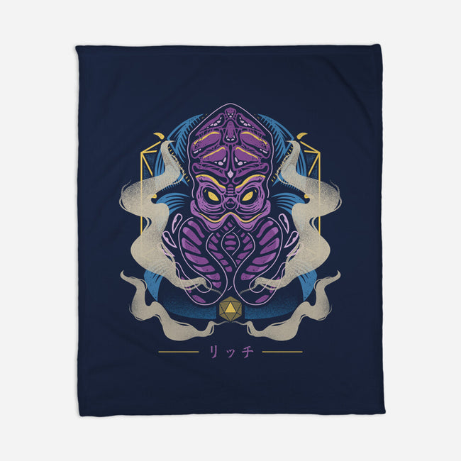 Psionic Aberration-none fleece blanket-Logozaste