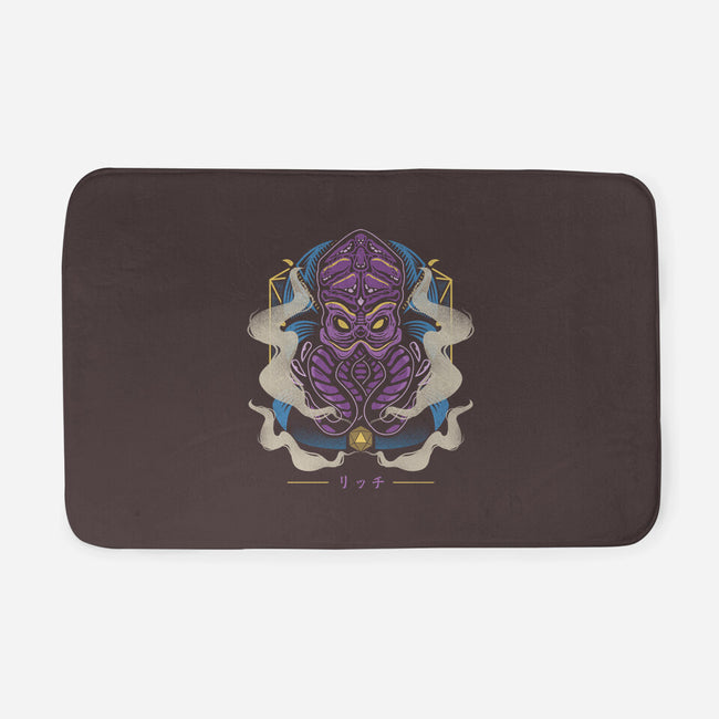 Psionic Aberration-none memory foam bath mat-Logozaste