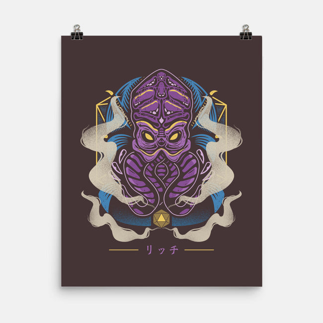 Psionic Aberration-none matte poster-Logozaste